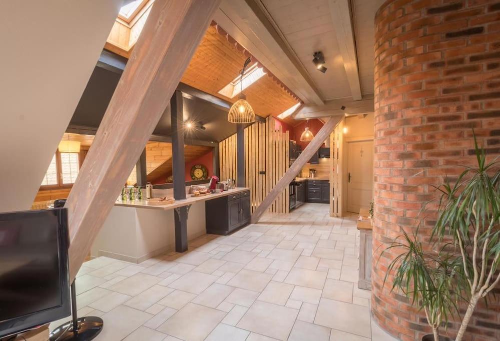 Le Kelsch, Loft Duplex 130M2 Avec Sauna, Proche Vignoble Apartman Marlenheim Kültér fotó