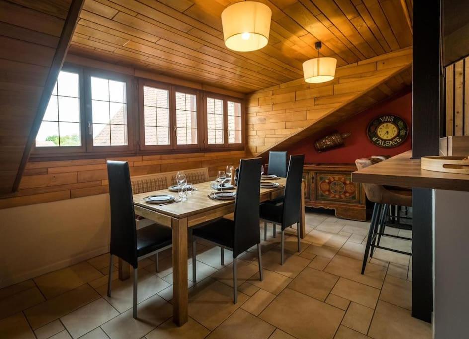 Le Kelsch, Loft Duplex 130M2 Avec Sauna, Proche Vignoble Apartman Marlenheim Kültér fotó